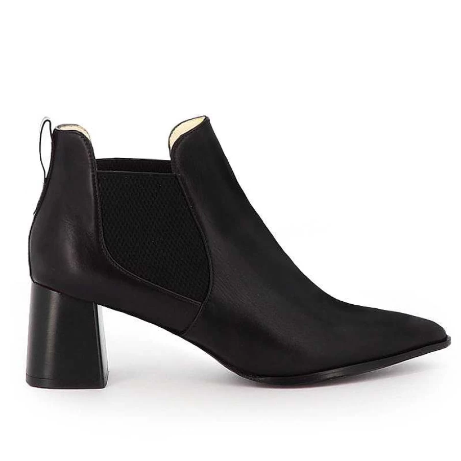 Chamberlan Women's Dumas Black Ankle Boots - C'Est Noir Style