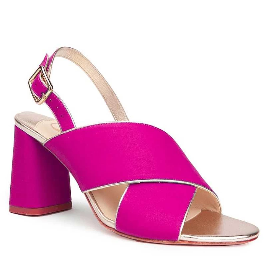 Chamberlan Women's Tres Beau Rivage Pink Glam Sandals - Stylish & Comfortable Beach Footwear
