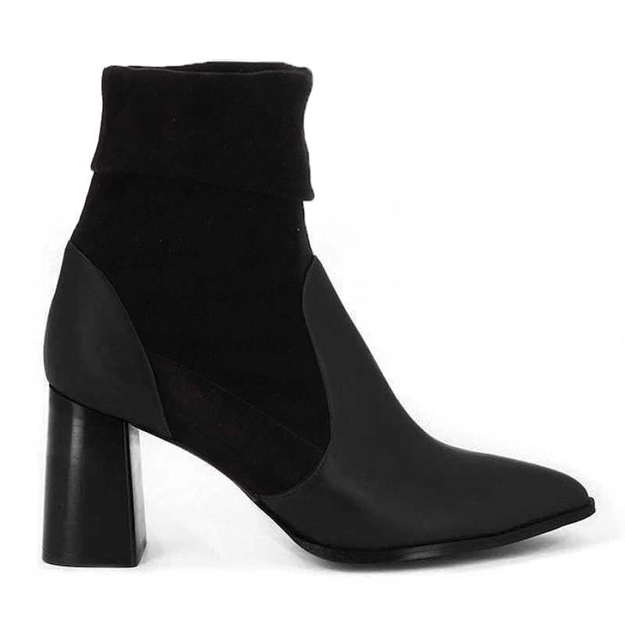 Chamberlan Women's Artemis Black Ankle Boots - C'Est Noir Style