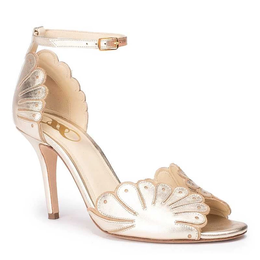 Chamberlan Women's Cabourg Champagne Sandals – Elegant & Comfortable Footwear