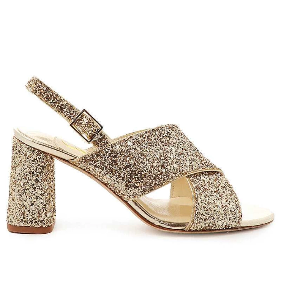 Chamberlan Women's Tres Beau Rivage Champagne Sandals - Elegant Comfort & Style