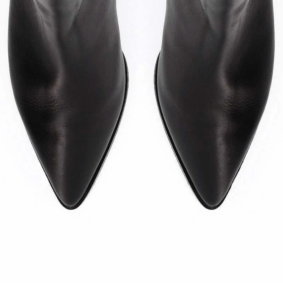 Chamberlan Women's Alma Black Ankle Boots - C'Est Noir Style