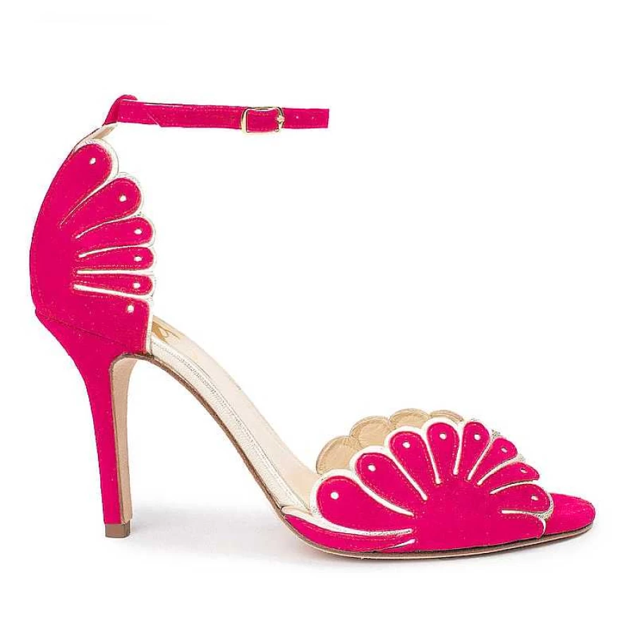 Chamberlan Women's Cabourg Pink Glam Sandals - Elegant Glamorous Style