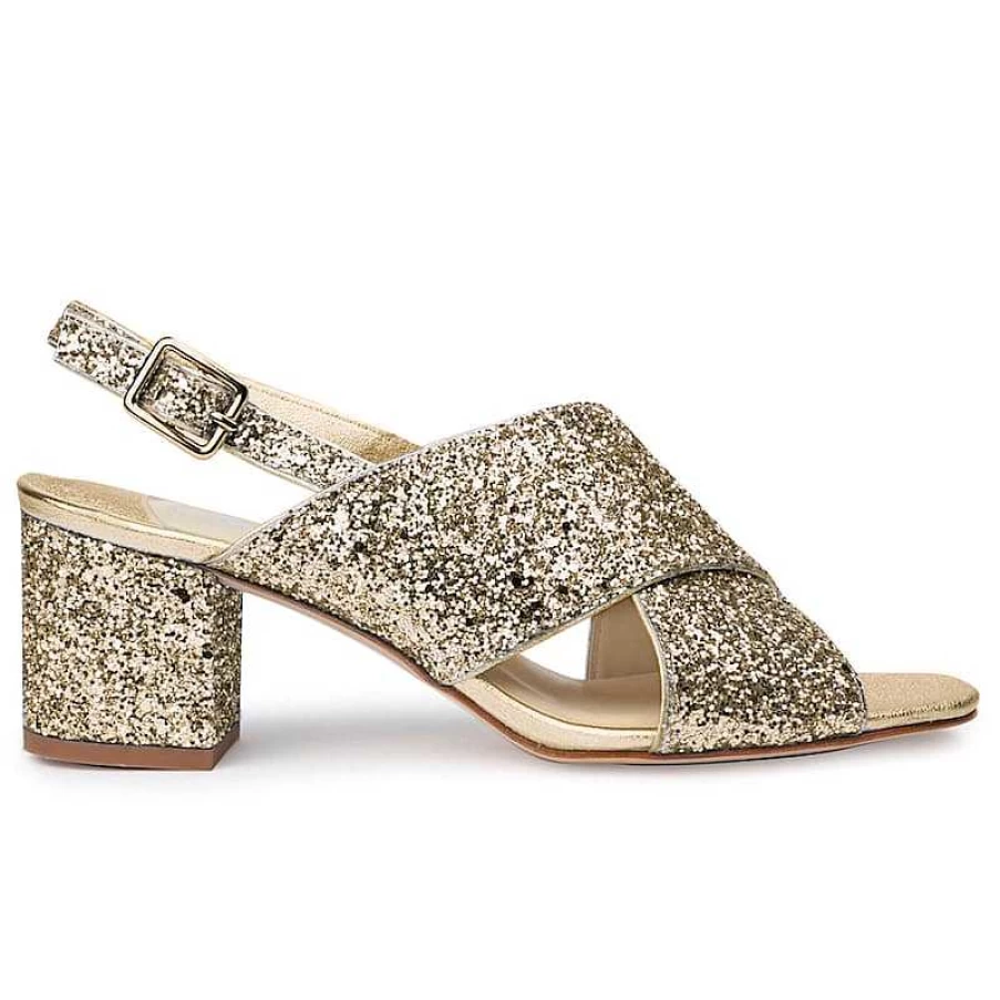 Chamberlan Women's Tres Beau Rivage Champagne Sandals - Elegant Comfort & Style