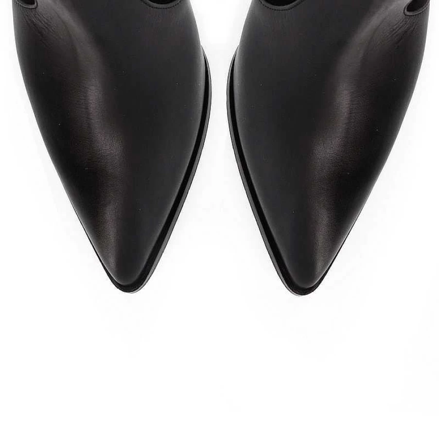 Chamberlan Women's Artemis Black Ankle Boots - C'Est Noir Style