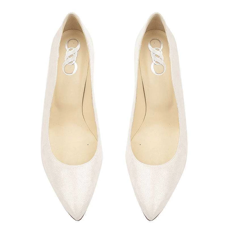 Chamberlan Women's Burdigala White Pumps - Des Dunes Style
