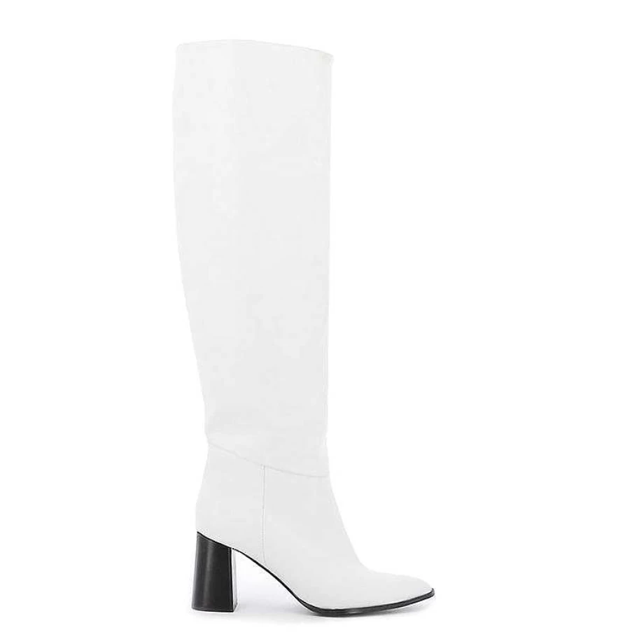 Chamberlan Women's Josephine White Boots - Classic Style & Comfort