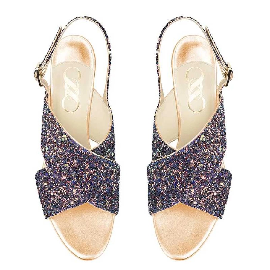 Chamberlan Women's Tres Beau Rivage New York By Night Sandals - Stylish Evening Footwear