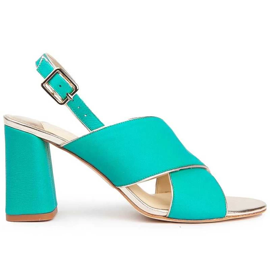 Chamberlan Women's Tres Beau Rivage Water Mint Sandals - Comfortable Beach Footwear