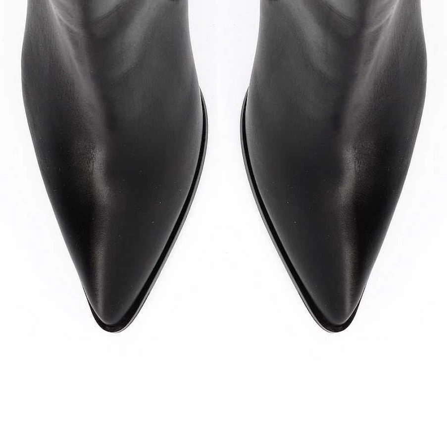 Chamberlan Women's Dumas Black Ankle Boots - C'Est Noir Style