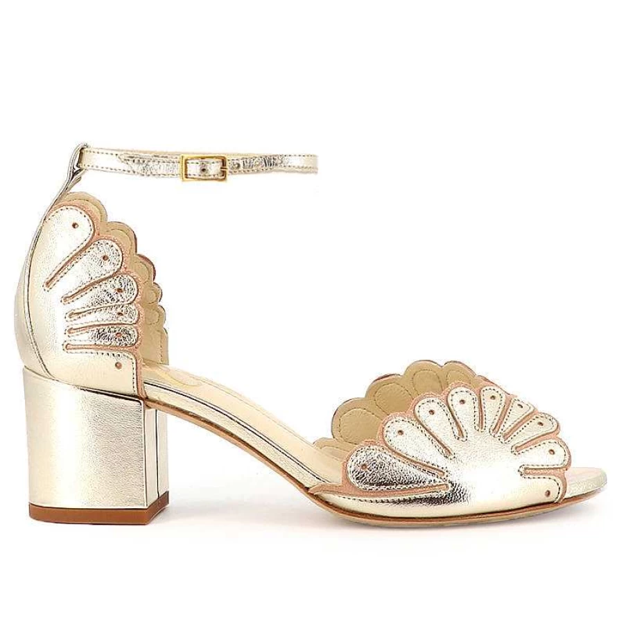 Chamberlan Women's Cabourg Champagne Elegant Sandals for Summer