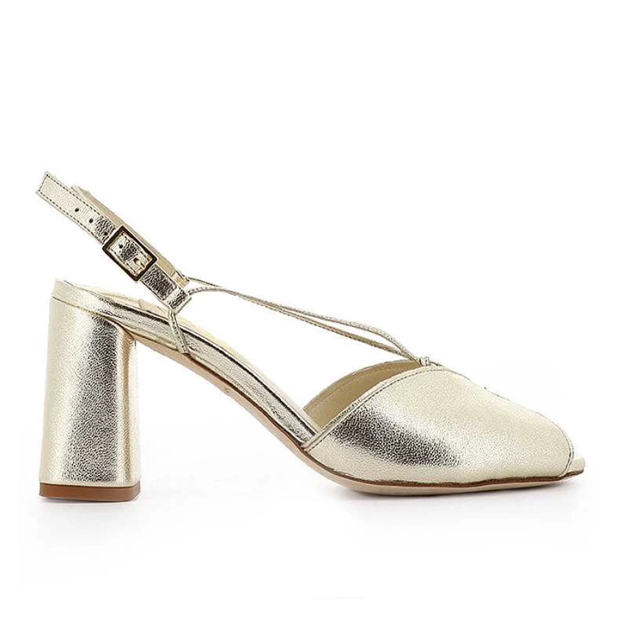 Chamberlan Women's Champagne Sandals - Elegant Pauc Style for Comfort and Fashion