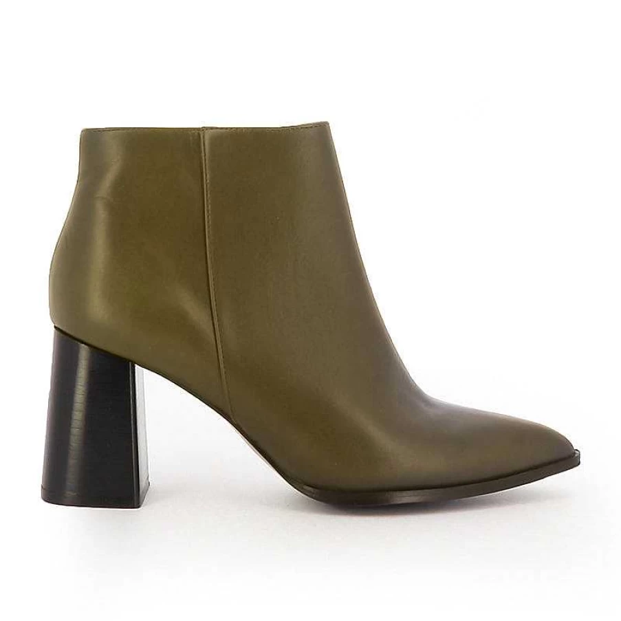 Chamberlan Women's Alma Olive Ankle Boots – Stylish Comfort for Everyday Wear