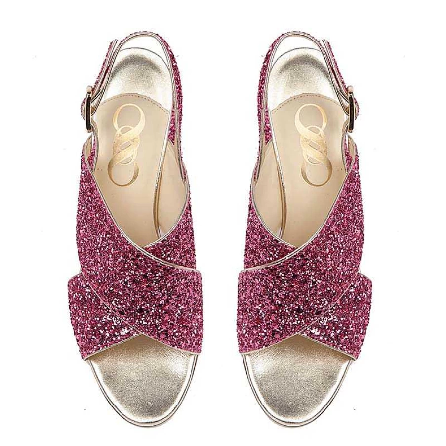 Chamberlan Women's Tres Beau Rivage Pink Bonheur Sandals - Stylish Comfort for Summer