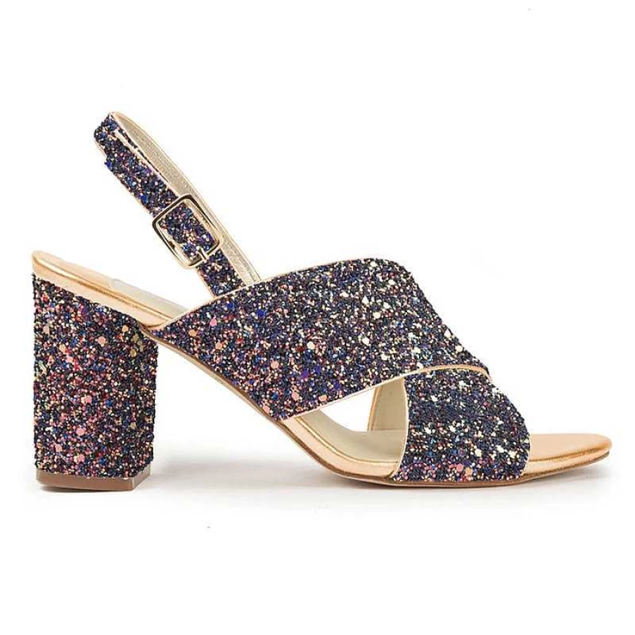 Chamberlan Women's Tres Beau Rivage New York By Night Sandals - Stylish Evening Footwear