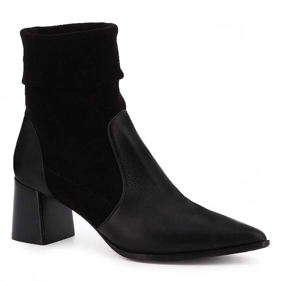 Chamberlan Women's Artemis Black Ankle Boots - C'Est Noir Style