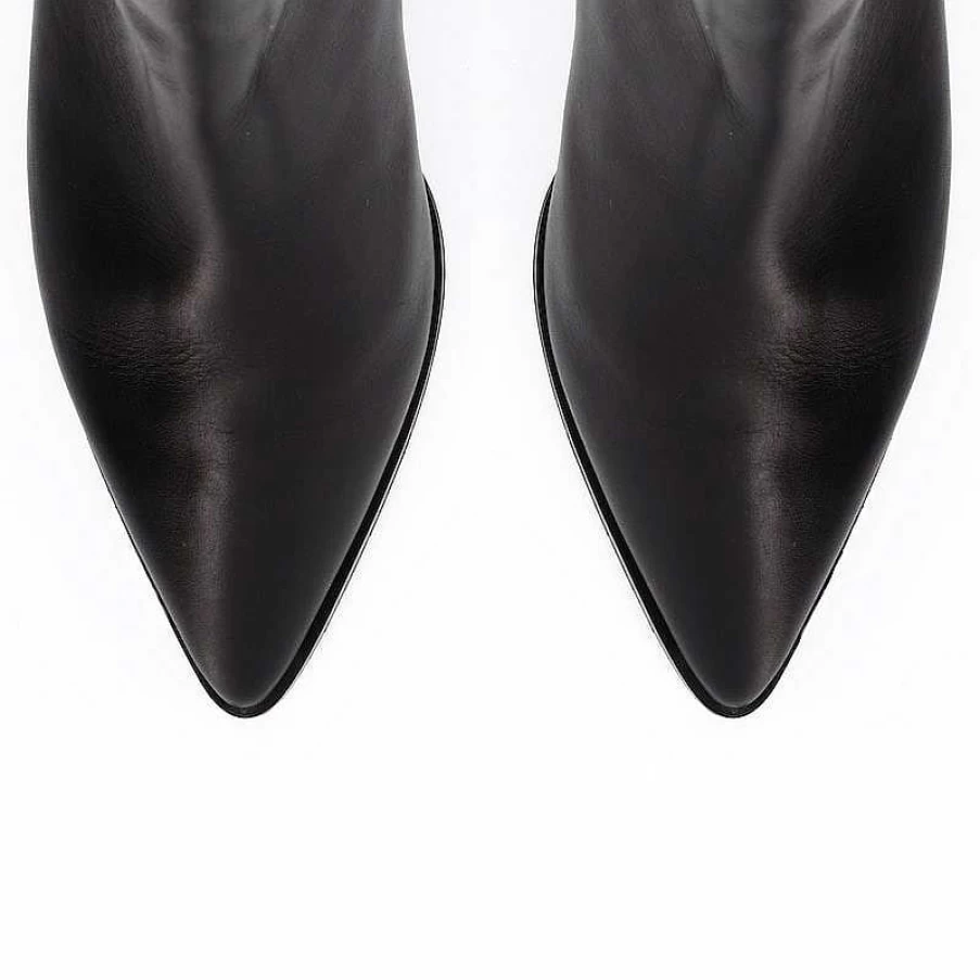 Chamberlan Women's Alma Black Ankle Boots - C'Est Noir Style