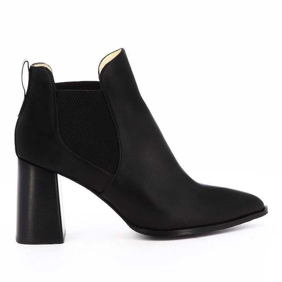 Chamberlan Women's Dumas Black Ankle Boots - C'Est Noir Style