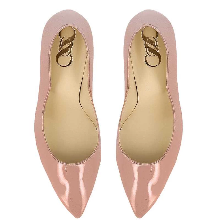 Chamberlan Women's Burdigala Soft Pink Pumps - Elegant Comfort Heels
