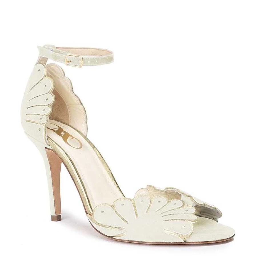 Chamberlan Women's Cabourg White Sandals – Stylish & Comfortable Beach Footwear