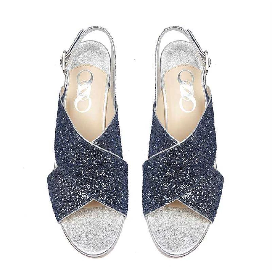 Chamberlan Women's Tres Beau Rivage Ciel Etoile Sandals | Stylish Comfort for Beach & Evening Wear
