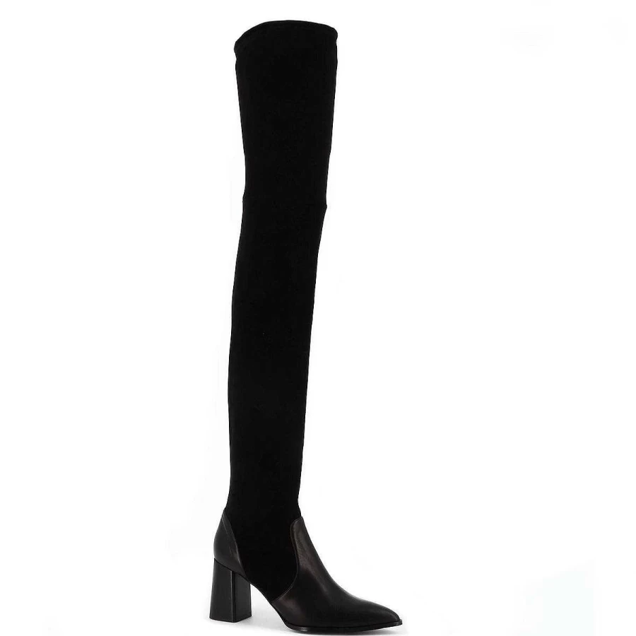Chamberlan Women's Artemis Black C'Est Noir Over The Knee Boots
