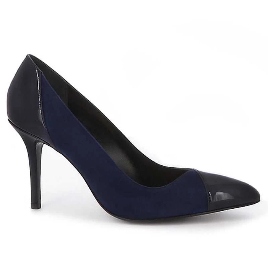 Chamberlan Women's Rivoli Navy Pumps - Stylish Comfort Shoes for Women