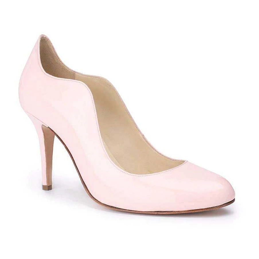 Chamberlan Women's Bagatelle Rose Quartz Pumps - Elegant Quartz Pink Heels for Women